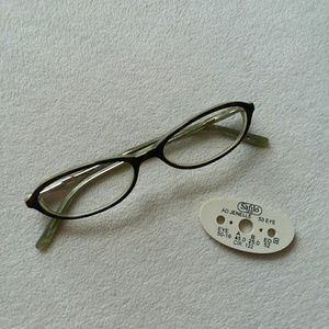 Adensco Jenelle Tortoise Pearl Green Glasses Frame